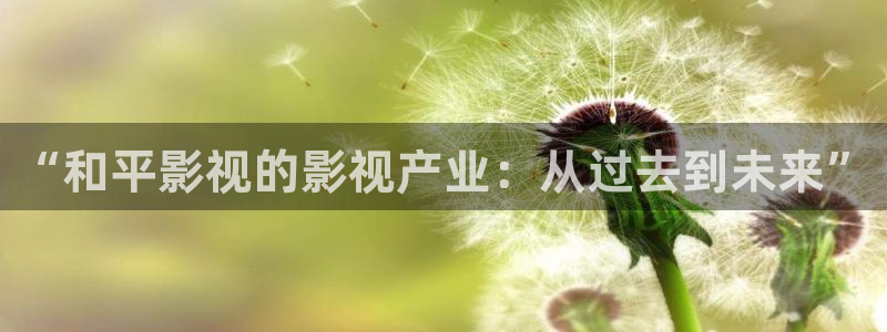 青柠伦理影院：“和平影视的影视产业：从过去到未来”