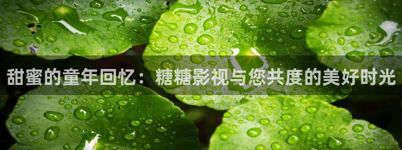青柠影院免费观看电视：甜蜜的童年回忆：糖糖影视与您共度的美好时光